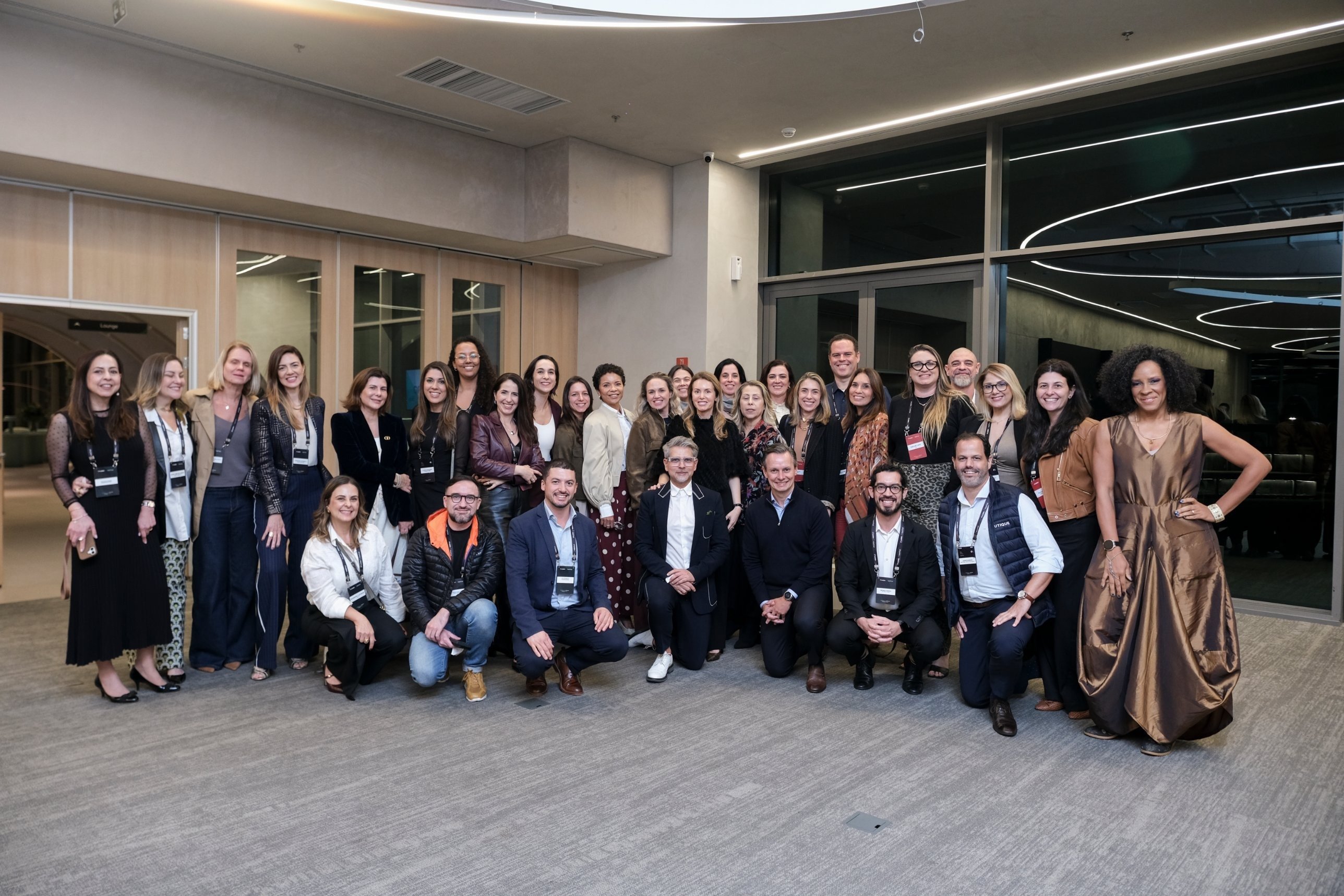 Encerramento da noite do Clube do CHRO da noite com nossa convidada da noite Daniela Gontijo – General Country Manager América do Sul da Louis Vuitton