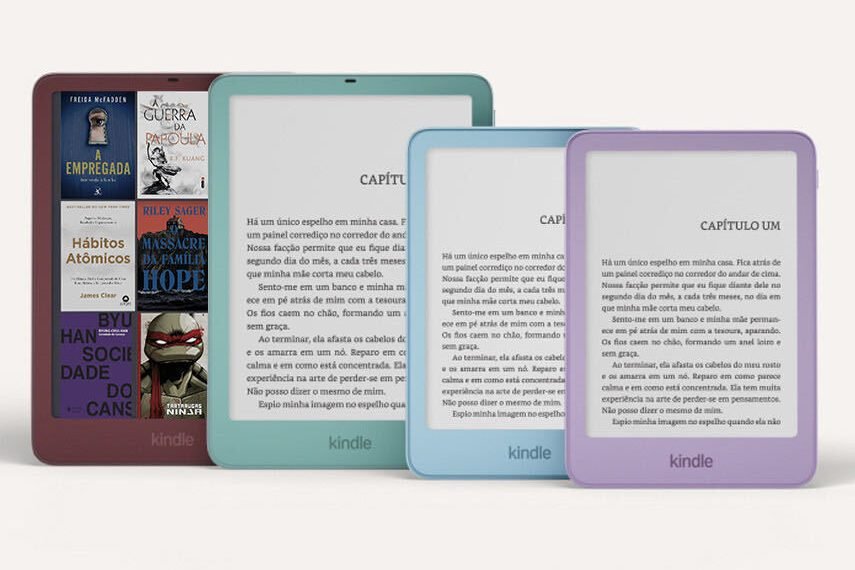 Amazon lança nova linha de Kindle no Brasil a partir de R$ 899; veja novidades