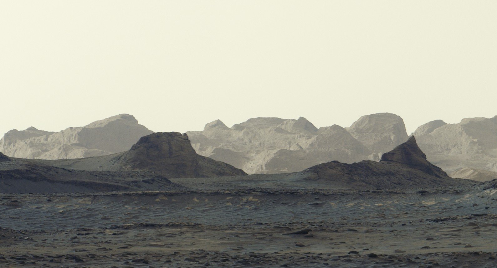 Nasa divulga imagem do amanhecer em Marte registrada pelo rover Curiosity; veja as fotos