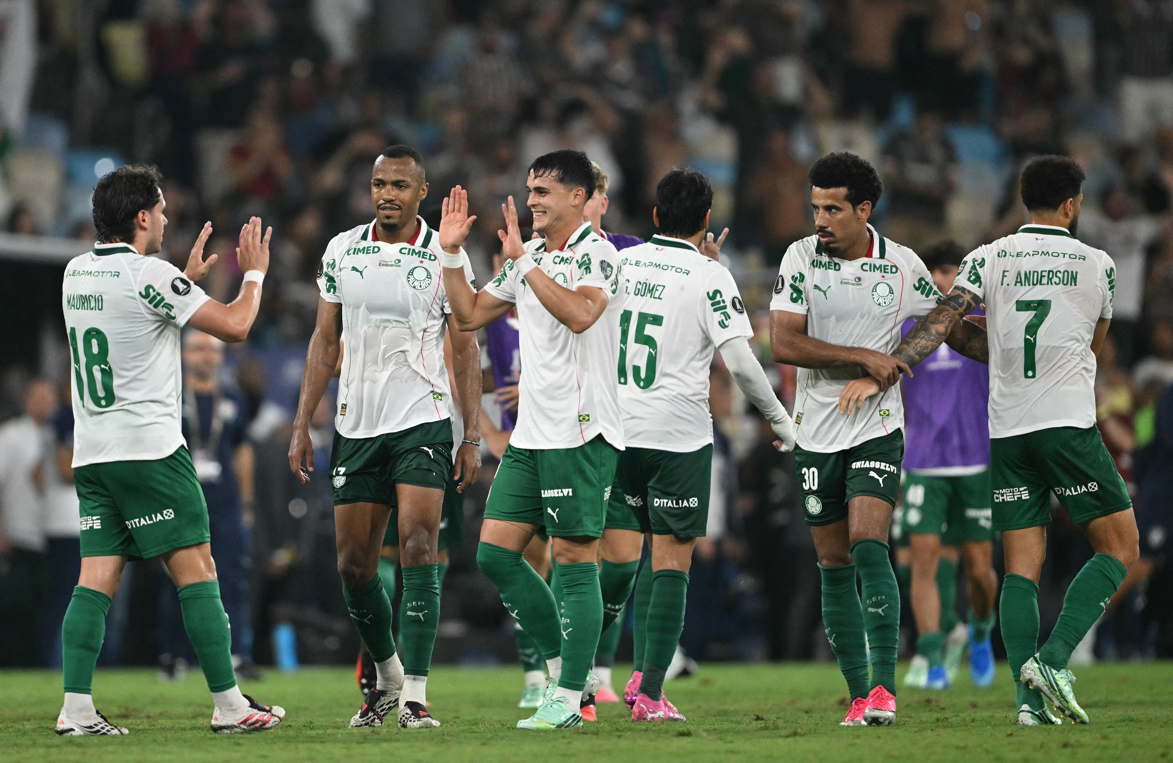 Qual foi o resultado do jogo do Palmeiras ontem?